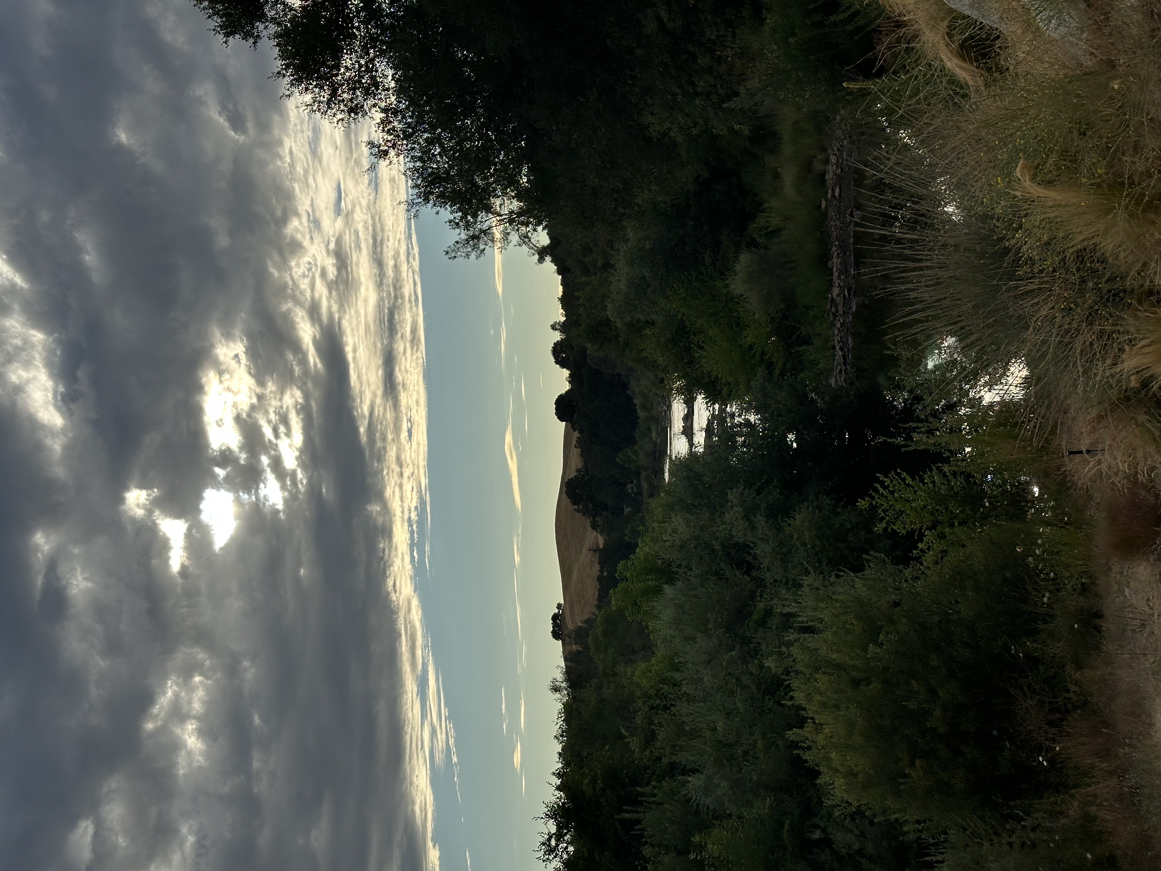 River at dusk